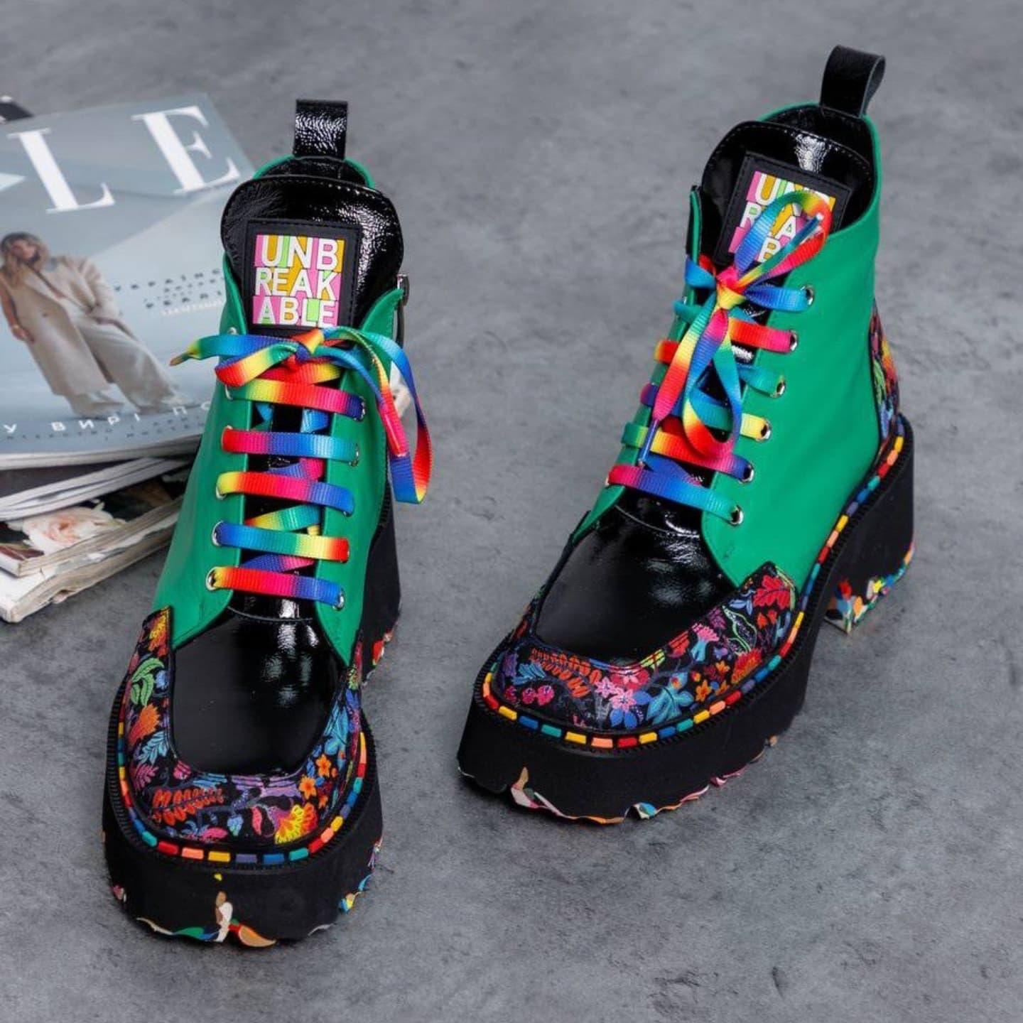 Colorful and versatile casual women's shoes