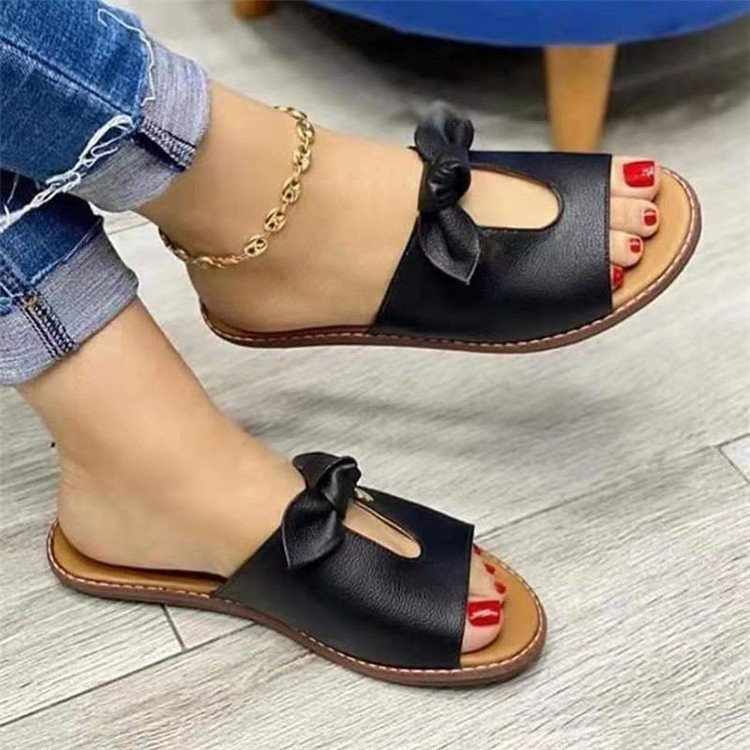 Bow tie women's sandals