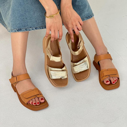 Velcro Comfortable Flat Sandals