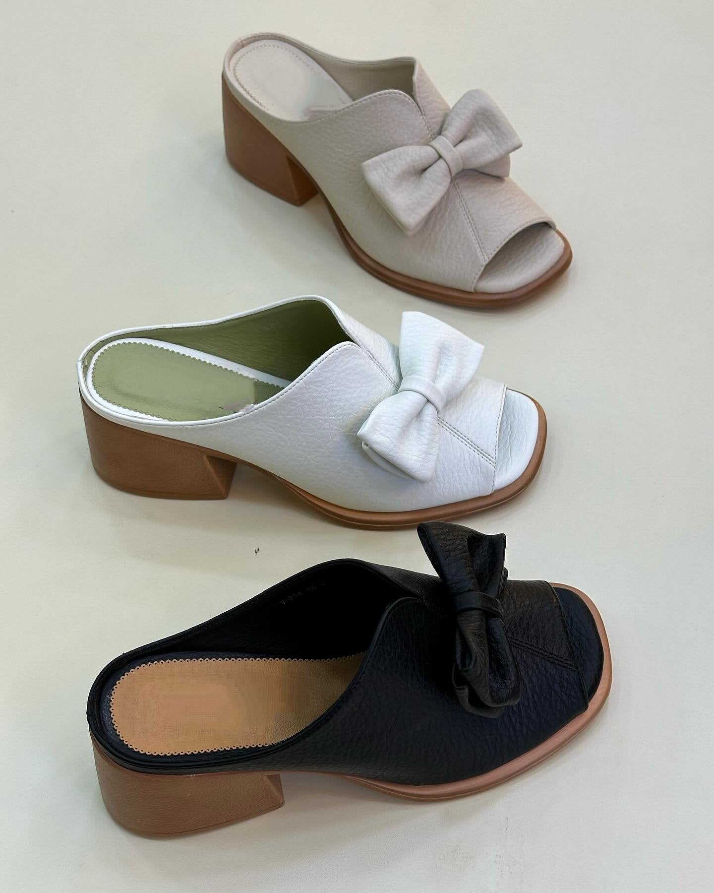 Women's SS24 Bow Chunky Sandals