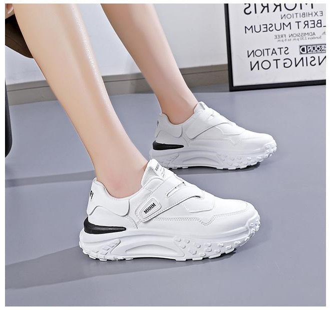 Comfort Platform Velcro Loafers