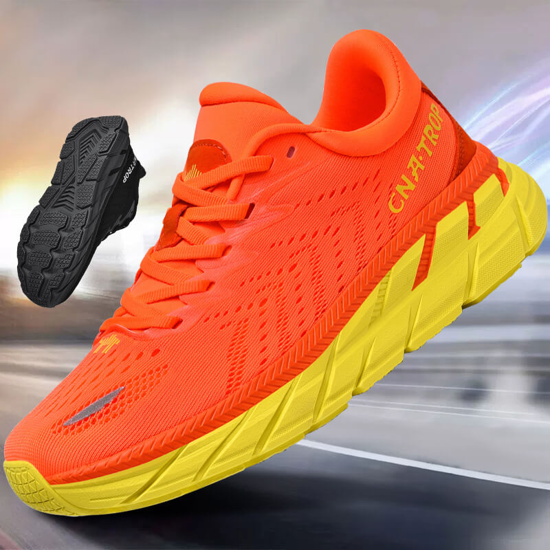 Strong elastic soft sole shock-absorbing casual shoes