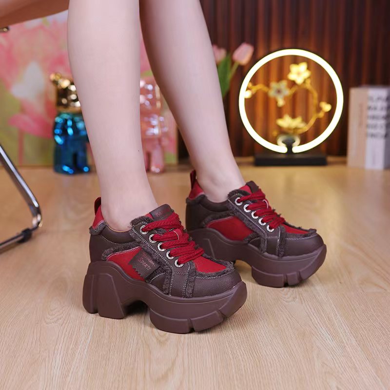 New autumn thick-soled orthopedic casual shoes