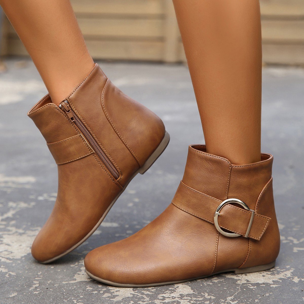 Chelsea Buckle Boots