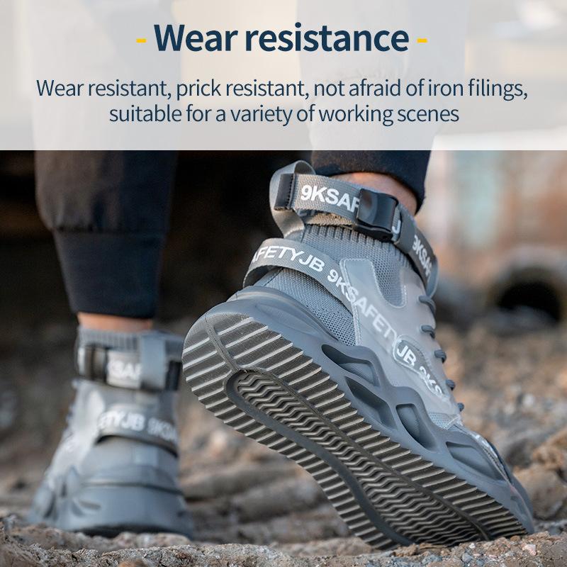 Italian smash and stab resistant work boots