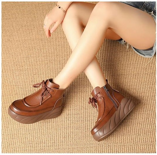 (⏰Last Day Promotion $6 OFF)Leather soft sole orthopedic boots(Buy 2 Free Shipping✅)