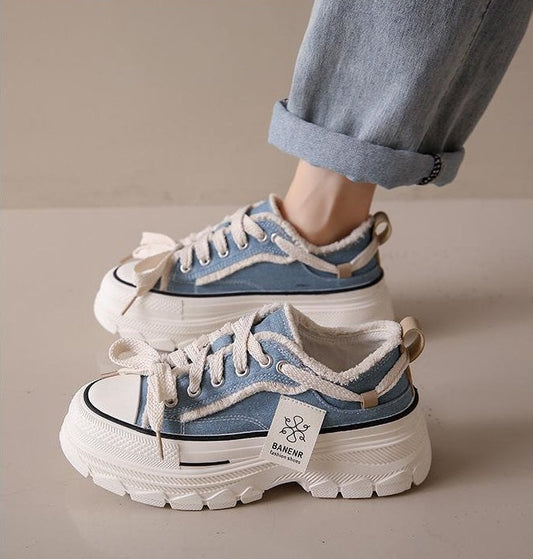 Summer Platform Orthopedic Canvas Shoes